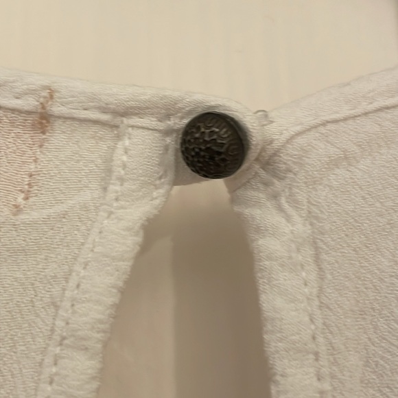 Altar’d State floral embroidered peplum top - Picture 3 of 5